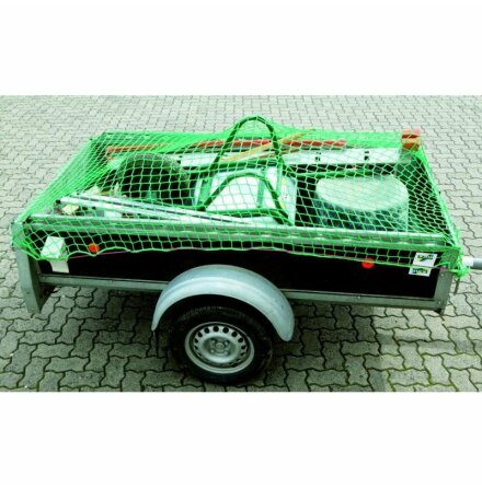 Slpvagnsnt/lastnt 3.0m x 3.5m med gummilina, 45mm